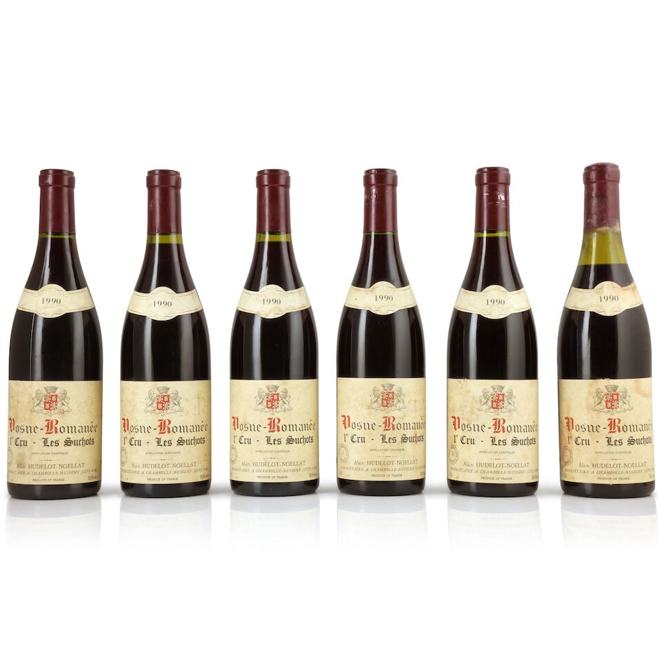 Domaine Hudelot-Noëllat, Vosne-Romanée 1er Cru Les Suchots, 1990 (6 x 750ml) (1 of 2)
