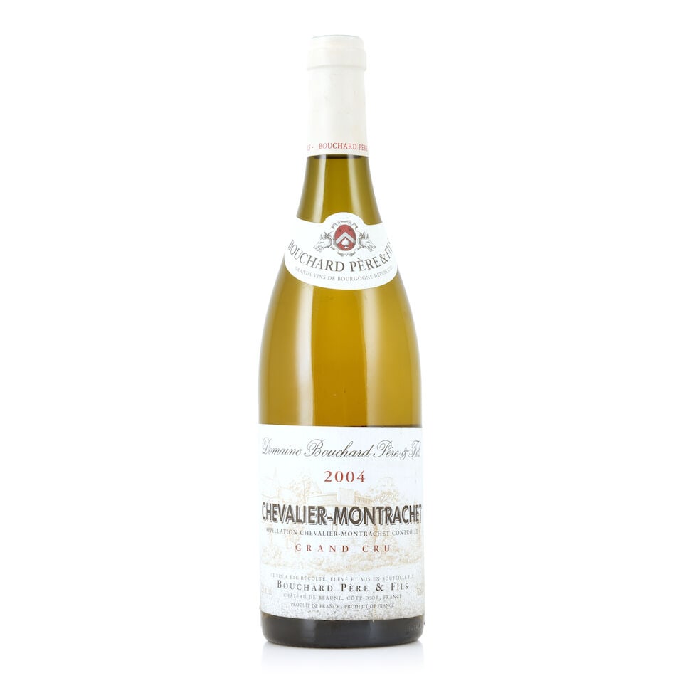 Bouchard Père & Fils, Chevalier-Montrachet, 2004 (1 x 750ml): Bouchard Père & Fils, Chevalier-Montrachet, 2004 (1 x 750ml) Region: Côte de Beaune Label: badly bin-soiled For further information on this lot please visit Bonhams.com For further informati