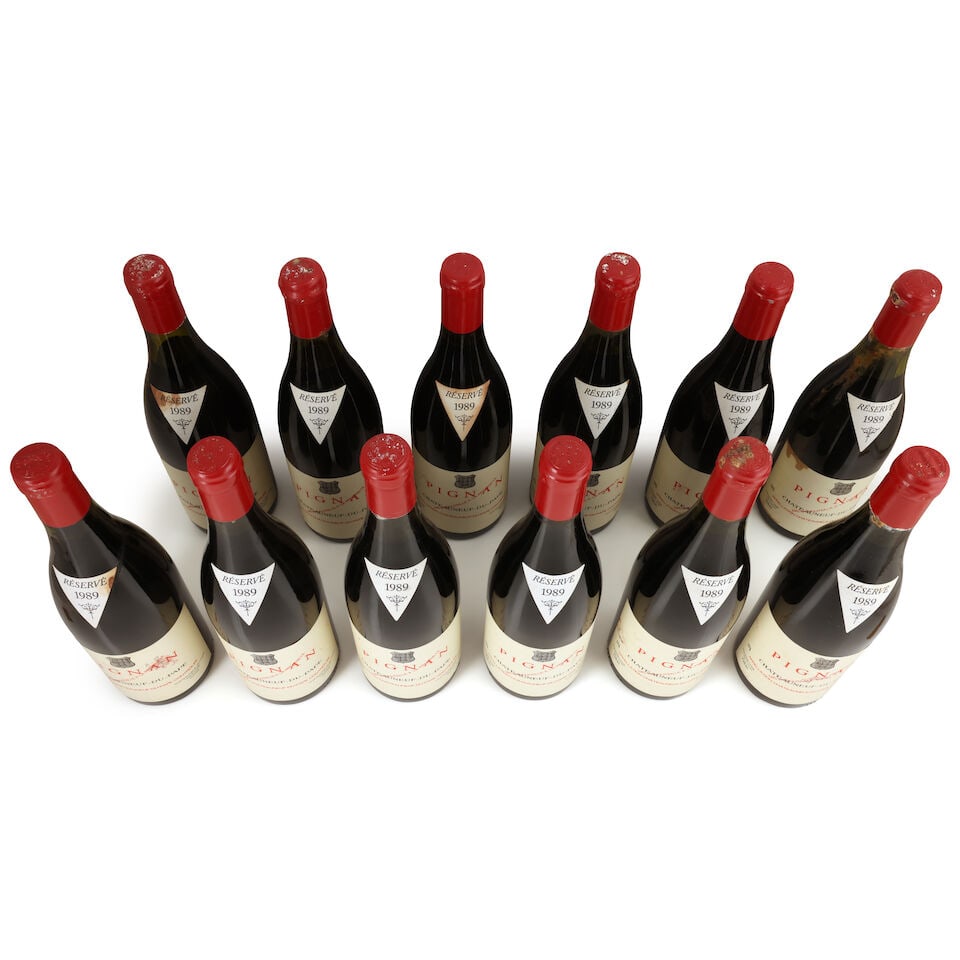 Château Rayas Pignan, Châteauneuf-du-Pape, 1989 (12 x 750ml) - 2