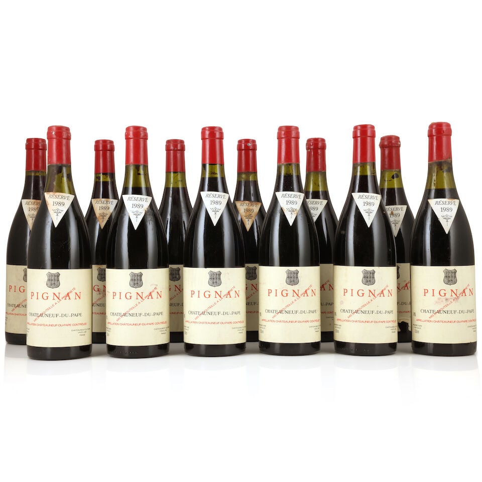 Château Rayas Pignan, Châteauneuf-du-Pape, 1989 (12 x 750ml) (1 of 3)