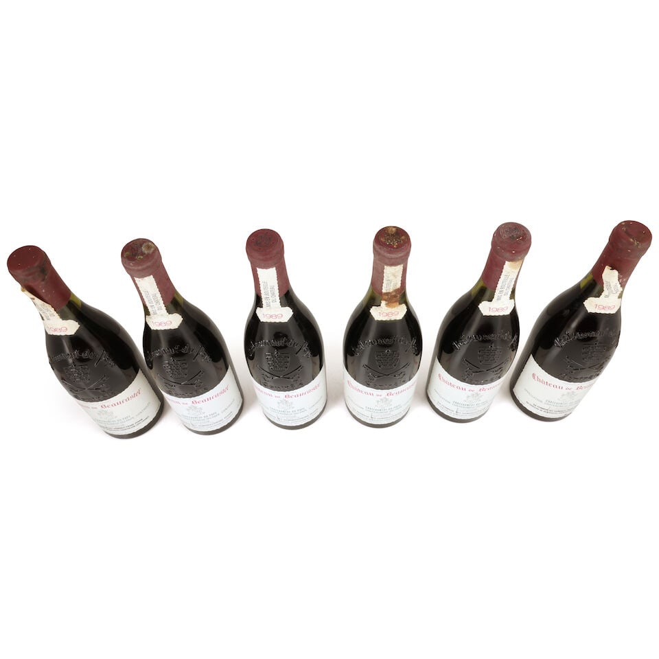 Château de Beaucastel, Châteauneuf-du-Pape, 1989 (6 x 750ml) - 2