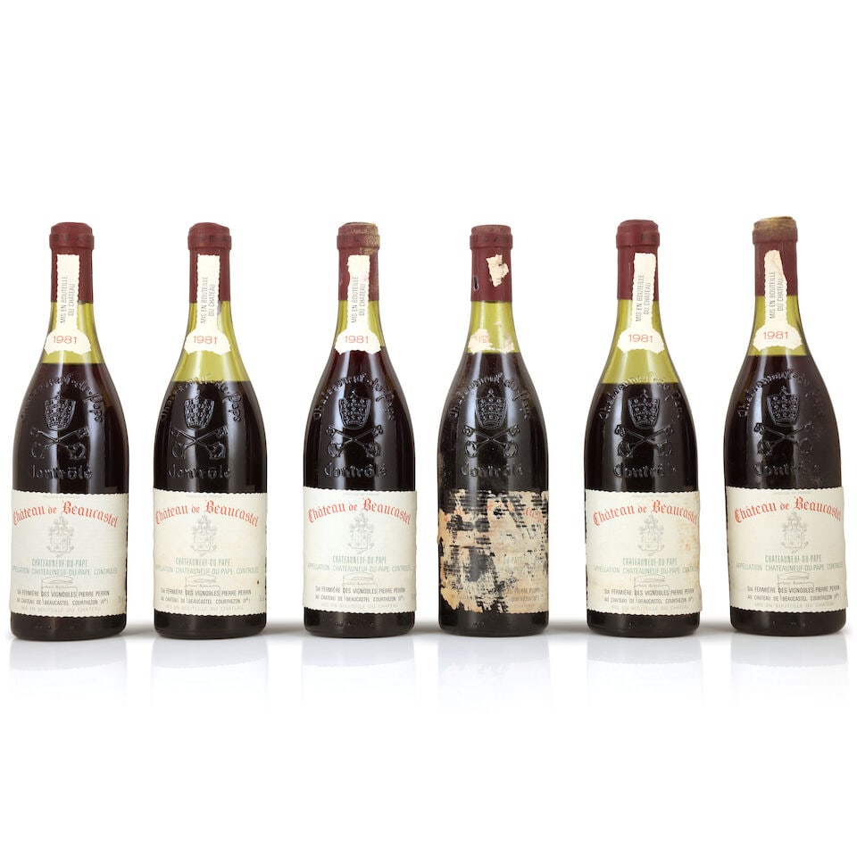 Château de Beaucastel, Châteauneuf-du-Pape, 1981 (12 x 750ml) - 2