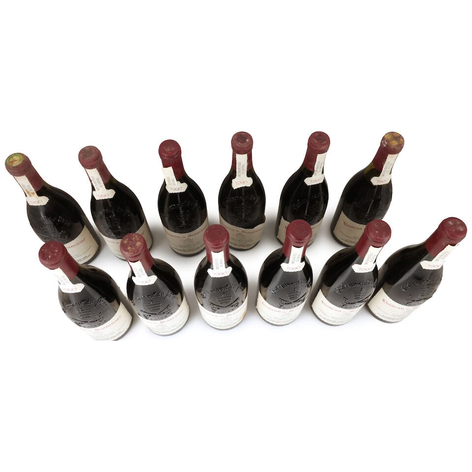 Château de Beaucastel, Châteauneuf-du-Pape, 1990 (12 x 750ml) - 3