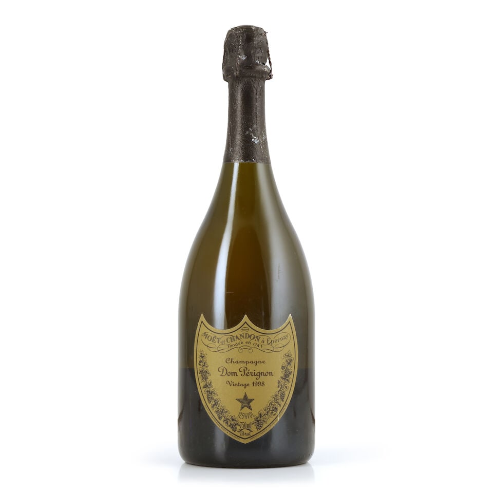 Dom Pérignon, 1998 (1 x 750ml): Dom Pérignon, 1998 (1 x 750ml) Region: Champagne Capsule: lightly corroded foil Label: lightly bin-soiled & nicked For further information on this lot please visit Bonhams.com For further informa