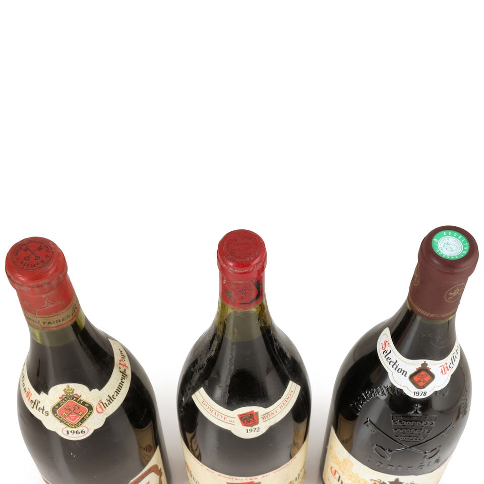Domaine Chante-Perdrix, Châteauneuf-du-Pape, 1966 (1 x 1500ml) Château Mont Redon, Ch... - 2