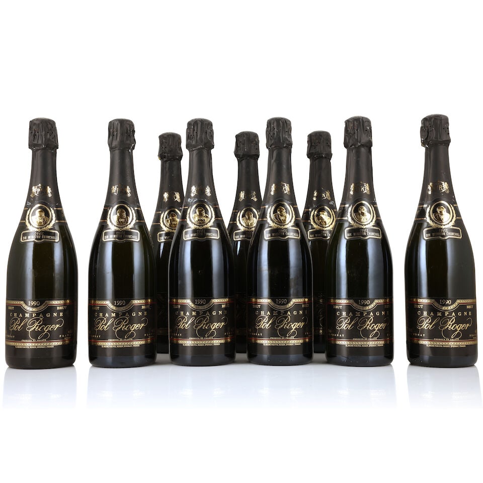 Pol Roger, Cuvée Winston Churchill, 1990 (9 x 750ml) (1 of 3)