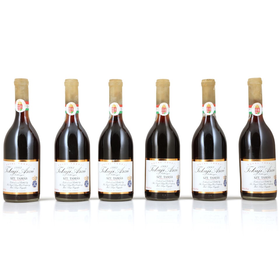 Royal Tokaji, Tokaji Aszú Szt. Tamás 6 Puttonyos, 1993 (12 x 500ml) - 2