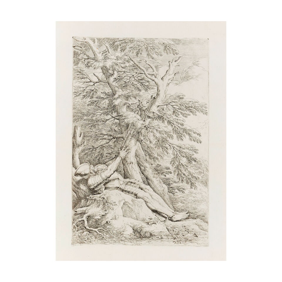 Salvator Rosa (Italian, 1615-1673) An Album of Salvator Rosa etchings Comprising 86 etchings, ci... - 13