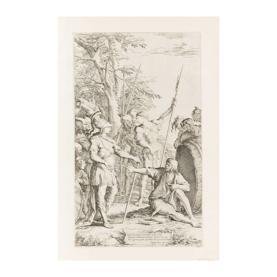 Salvator Rosa (Italian, 1615-1673) An Album of Salvator Rosa etchings Comprising 86 etchings, ci... - 19