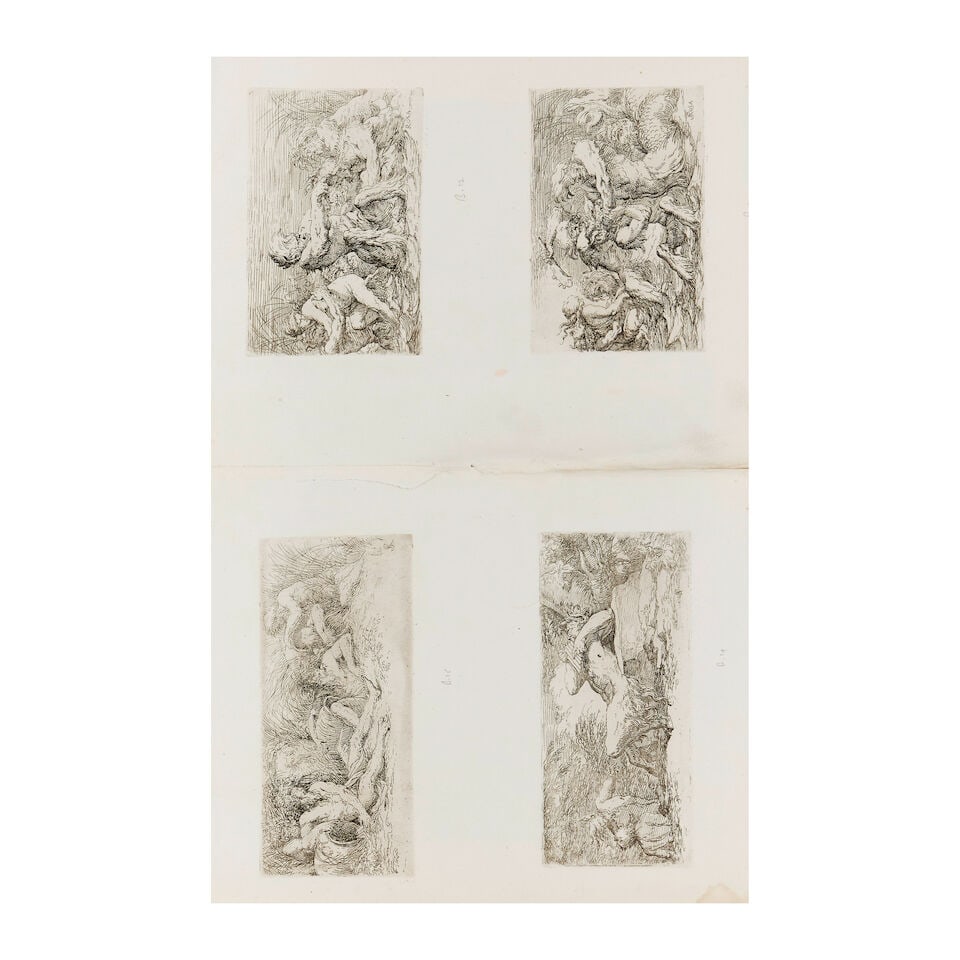 Salvator Rosa (Italian, 1615-1673) An Album of Salvator Rosa etchings Comprising 86 etchings, ci... - 20