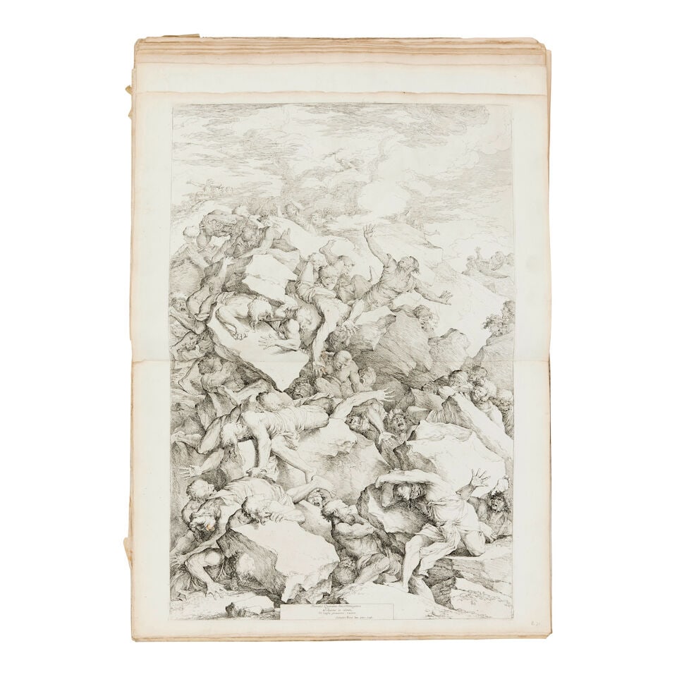 Salvator Rosa (Italian, 1615-1673) An Album of Salvator Rosa etchings Comprising 86 etchings, ci... - 3