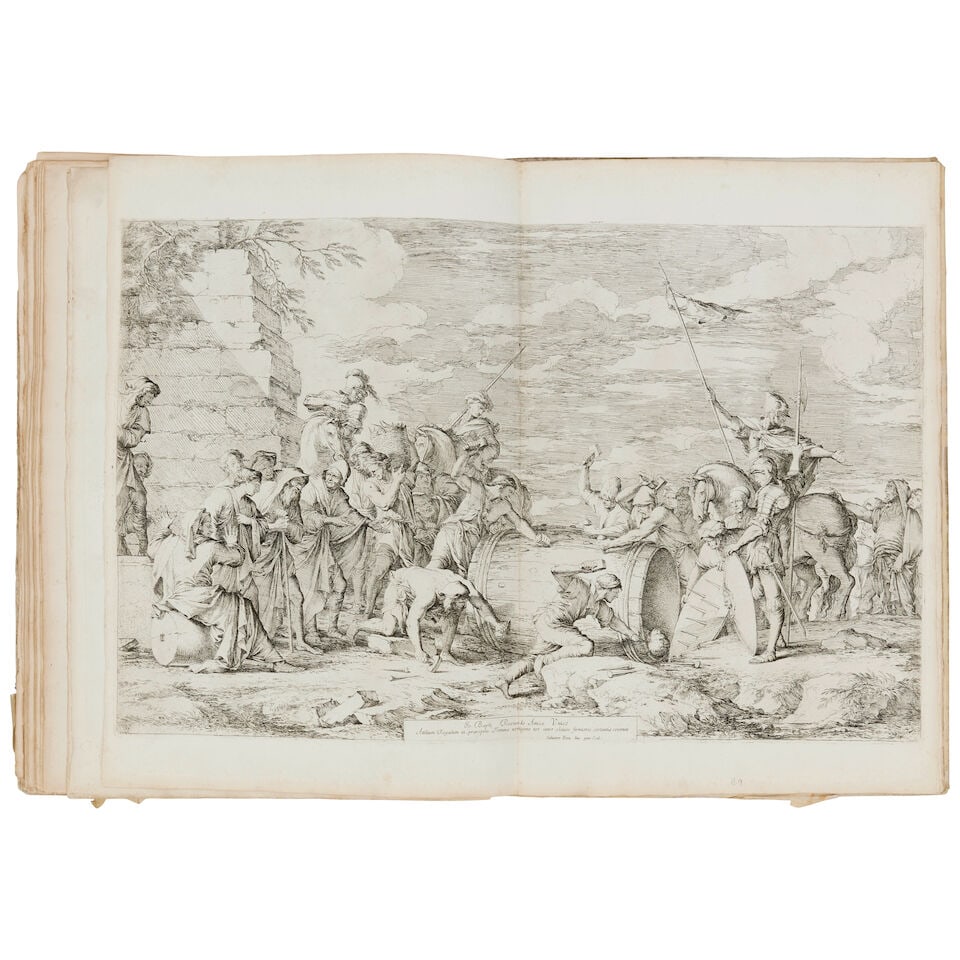Salvator Rosa (Italian, 1615-1673) An Album of Salvator Rosa etchings Comprising 86 etchings, ci... - 4