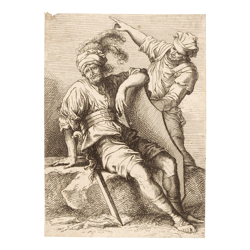 Salvator Rosa (Italian, 1615-1673) An Album of Salvator Rosa etchings Comprising 86 etchings, ci... - 5