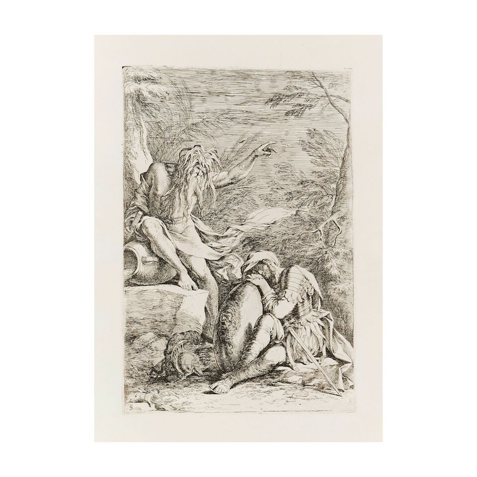 Salvator Rosa (Italian, 1615-1673) An Album of Salvator Rosa etchings Comprising 86 etchings, ci... - 7