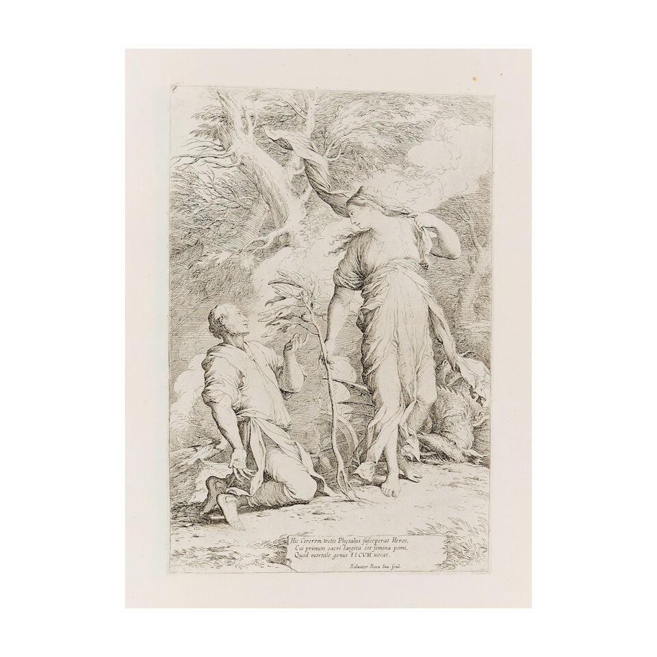 Salvator Rosa (Italian, 1615-1673) An Album of Salvator Rosa etchings Comprising 86 etchings, ci... - 8