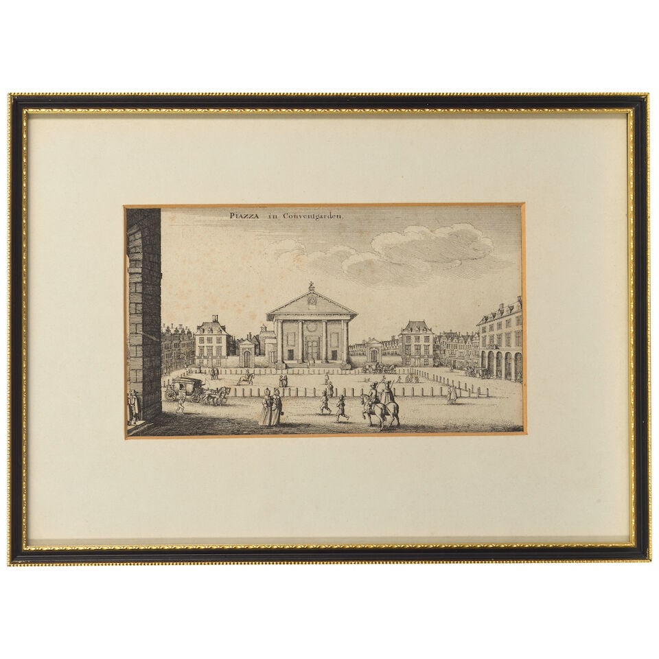 Wenceslaus Hollar (Czech, 1607-1677) London Views - six etchings New Palace Yard with Westminste... - 17
