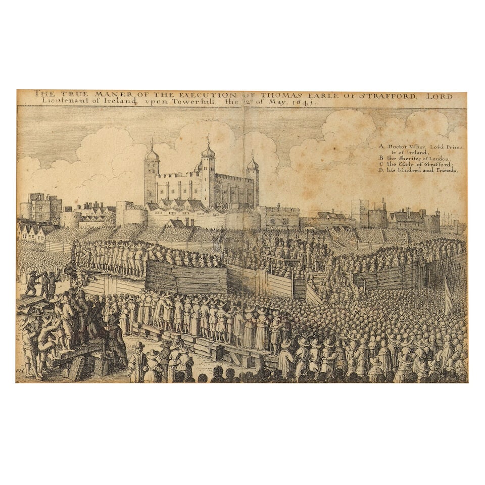 Wenceslaus Hollar (Czech, 1607-1677) London Views - six etchings New Palace Yard with Westminste... - 5