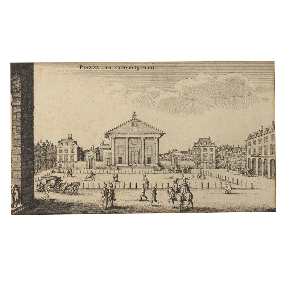 Wenceslaus Hollar (Czech, 1607-1677) London Views - six etchings New Palace Yard with Westminste... - 6