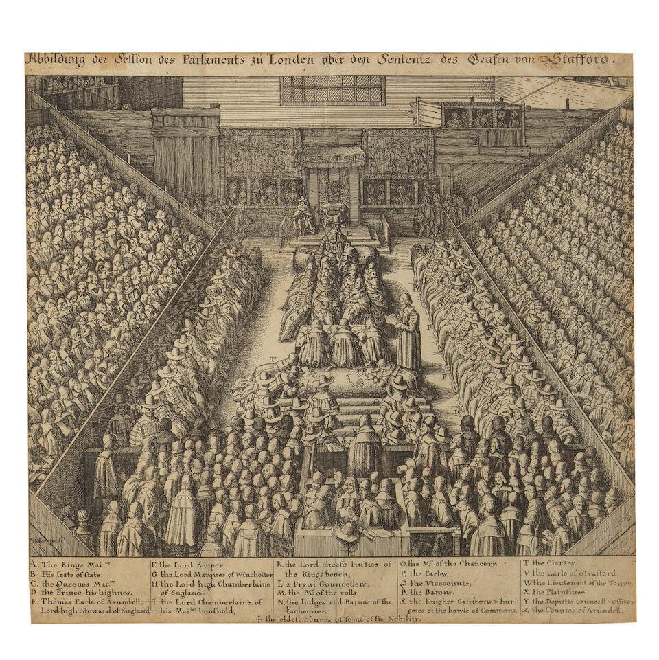 Wenceslaus Hollar (Czech, 1607-1677) London Views - six etchings New Palace Yard with Westminste... - 7