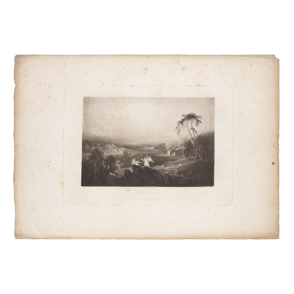 John Martin (British, 1789-1854) Fifteen plates, from The Paradise Lost of John Milton Fifteen m... - 11