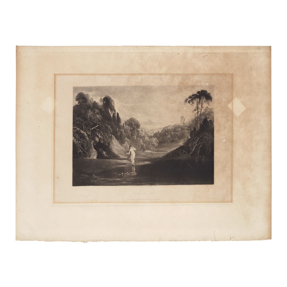 John Martin (British, 1789-1854) Fifteen plates, from The Paradise Lost of John Milton Fifteen m... - 12