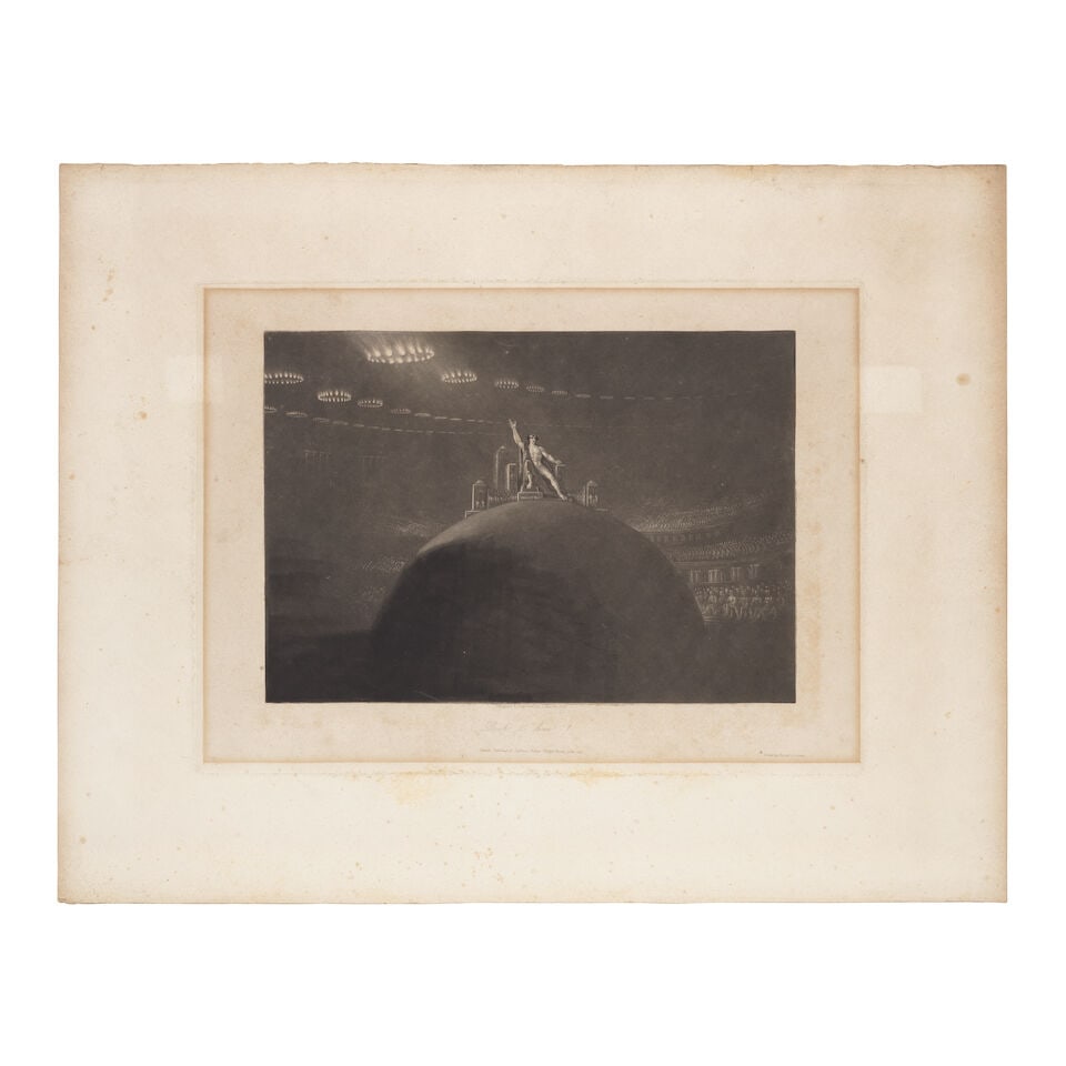 John Martin (British, 1789-1854) Fifteen plates, from The Paradise Lost of John Milton Fifteen m... - 14