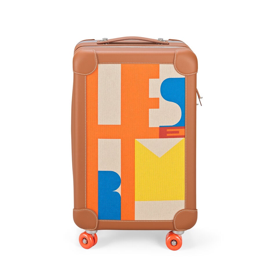 Hermès: a Capucine R.M.S Cabin Suitcase (includes toile suitcase cover, original packaging ... (1 of 3)