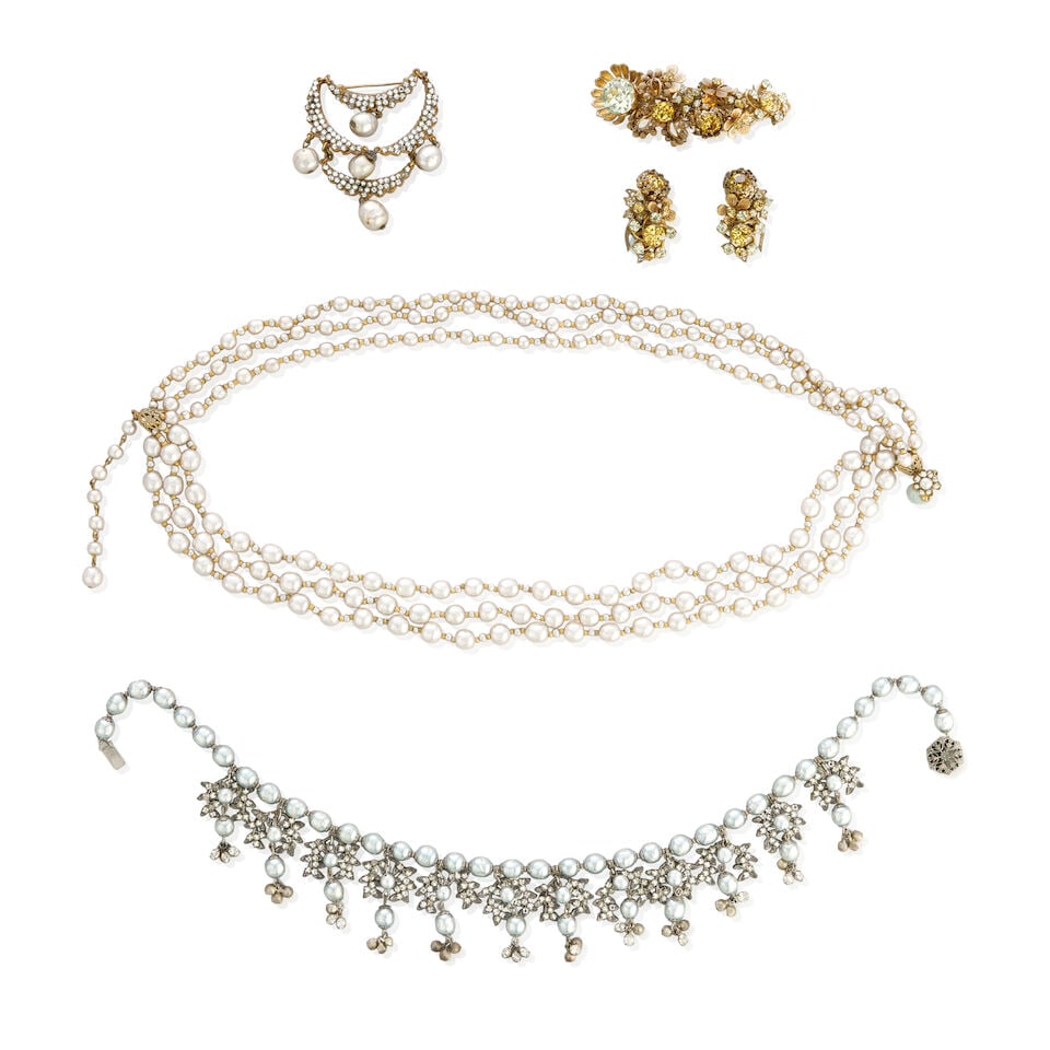 Miriam Haskell: a Collection of Costume Jewellery 1950/60s (1 of 1)