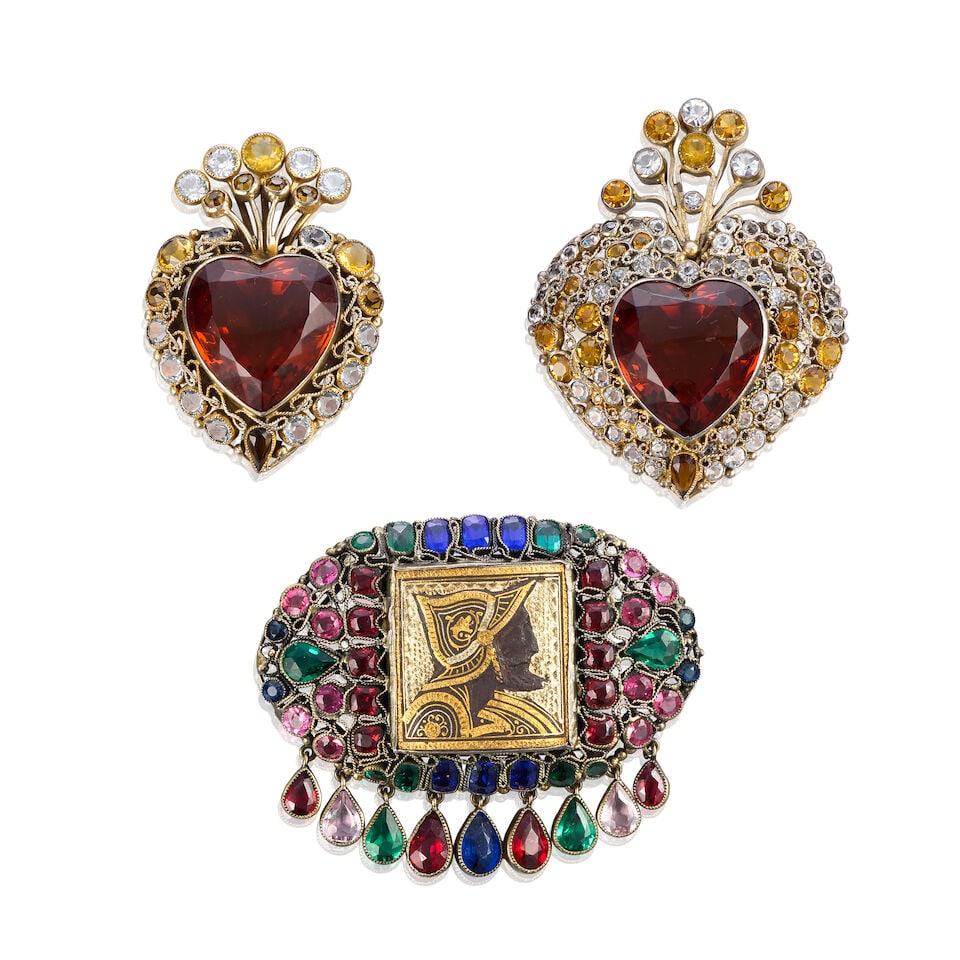 Hobé: Three Brooches (1 of 1)