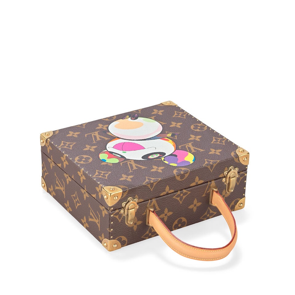 Louis Vuitton x Takashi Murakami: a 'Panda' Monogram Superflat Jewellery Box Limited Edition 200... - 3