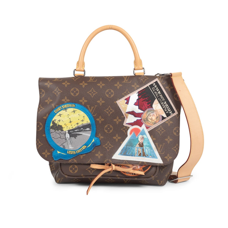 Louis Vuitton x Cindy Sherman: an Iconoclasts Monogram Camera Messenger Satchel Limited Edition,... (1 of 4)