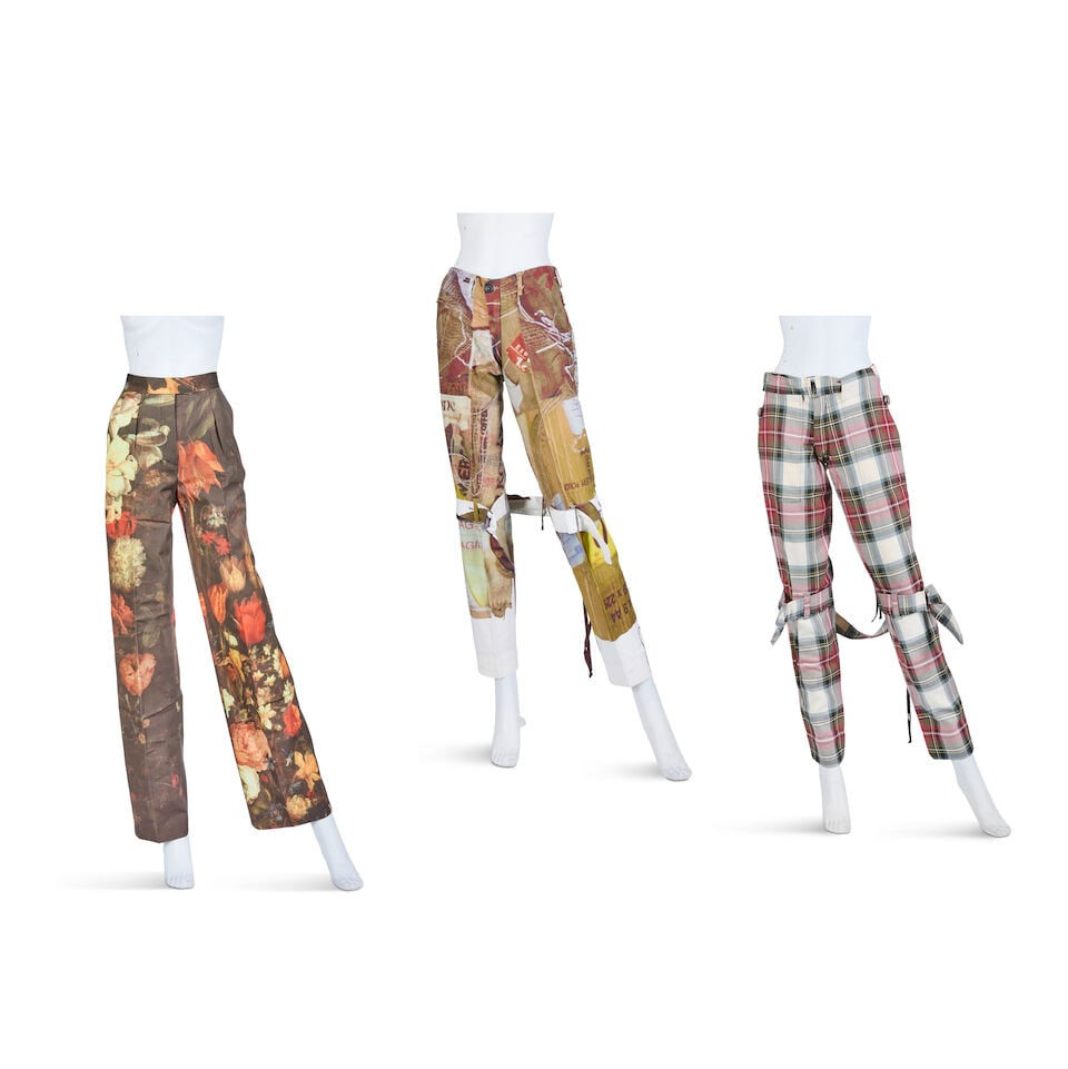 Vivienne Westwood: Three Pairs of Trousers Gold Label, early 2000s (1 of 7)