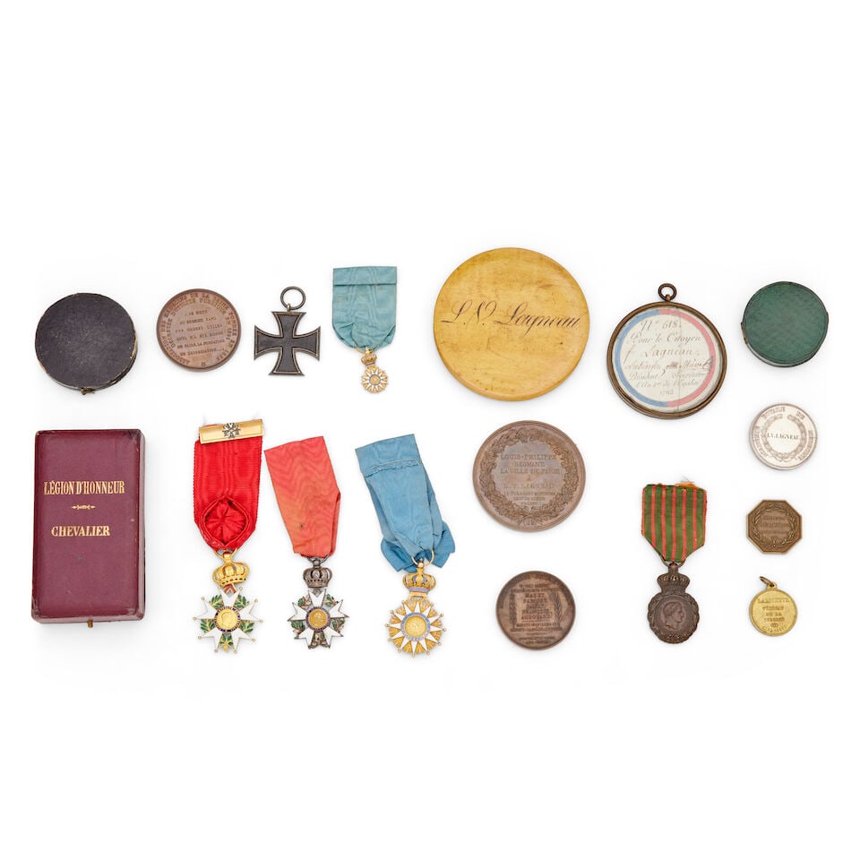 NAPOLEONIC WARS - DR LOUIS-VIVANT LAGNEAU Collection relating to the life and career of Dr Louis... - 2