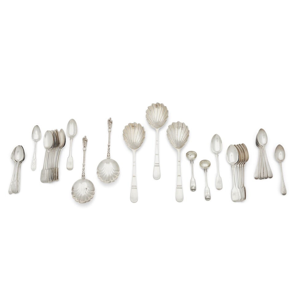 A collection of flatware Various dates and makers (1 of 1)