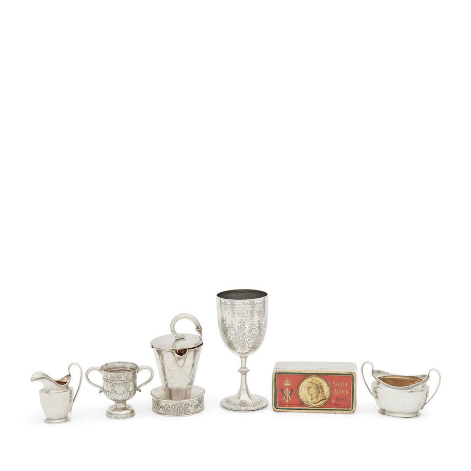 A novelty silver pot, Joseph Angell I & Joseph Angell II, London, 1849 (6) (1 of 1)