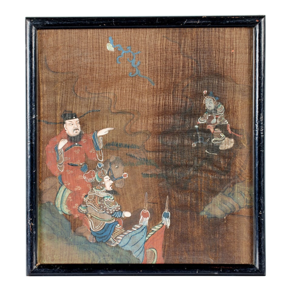 A set of Chinese paintings Republic (13) - 15