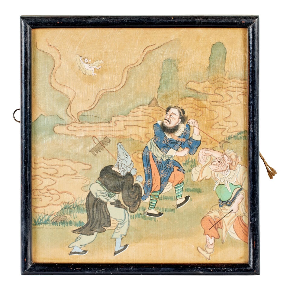 A set of Chinese paintings Republic (13) - 18