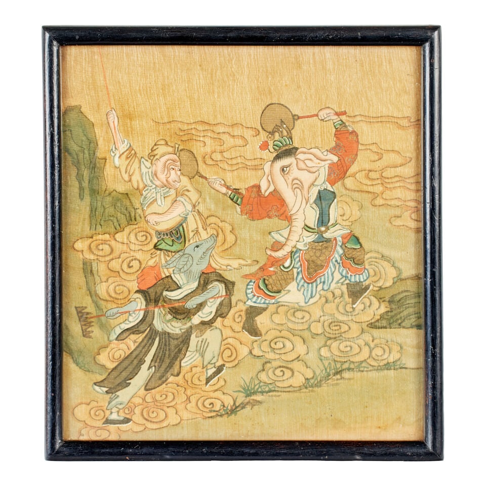 A set of Chinese paintings Republic (13) - 20