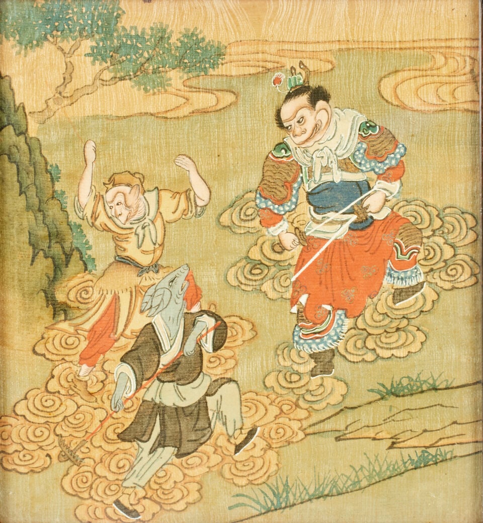 A set of Chinese paintings Republic (13) - 2