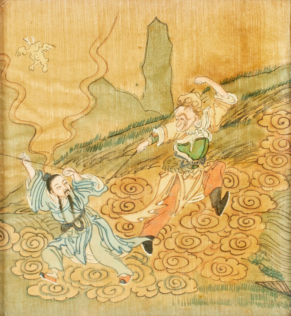A set of Chinese paintings Republic (13) - 4