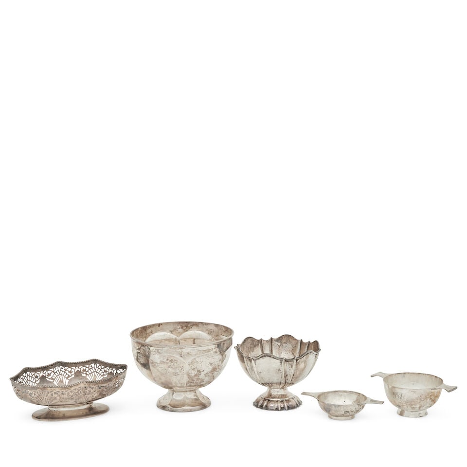 A collection of table silver various makers and dates (5) (1 of 1)
