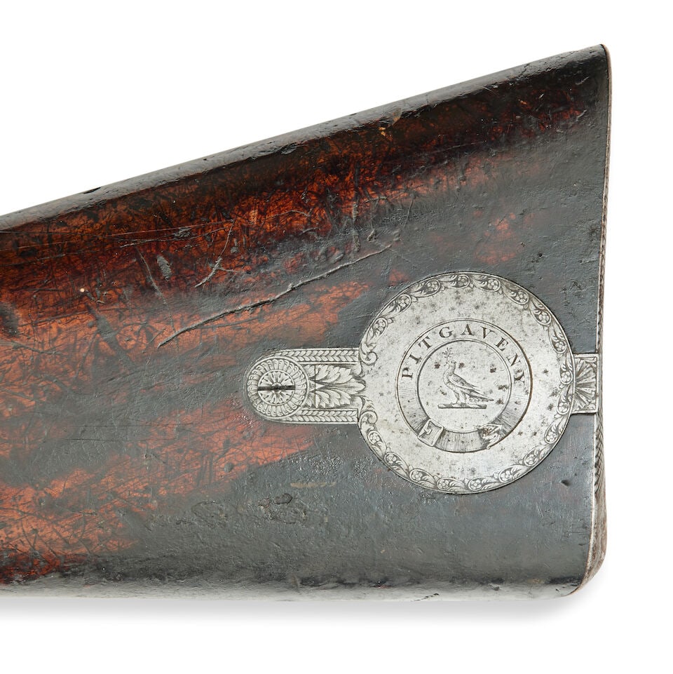 A cased 12-bore Double barrelled percussion sporting gun by J Purdey - 8