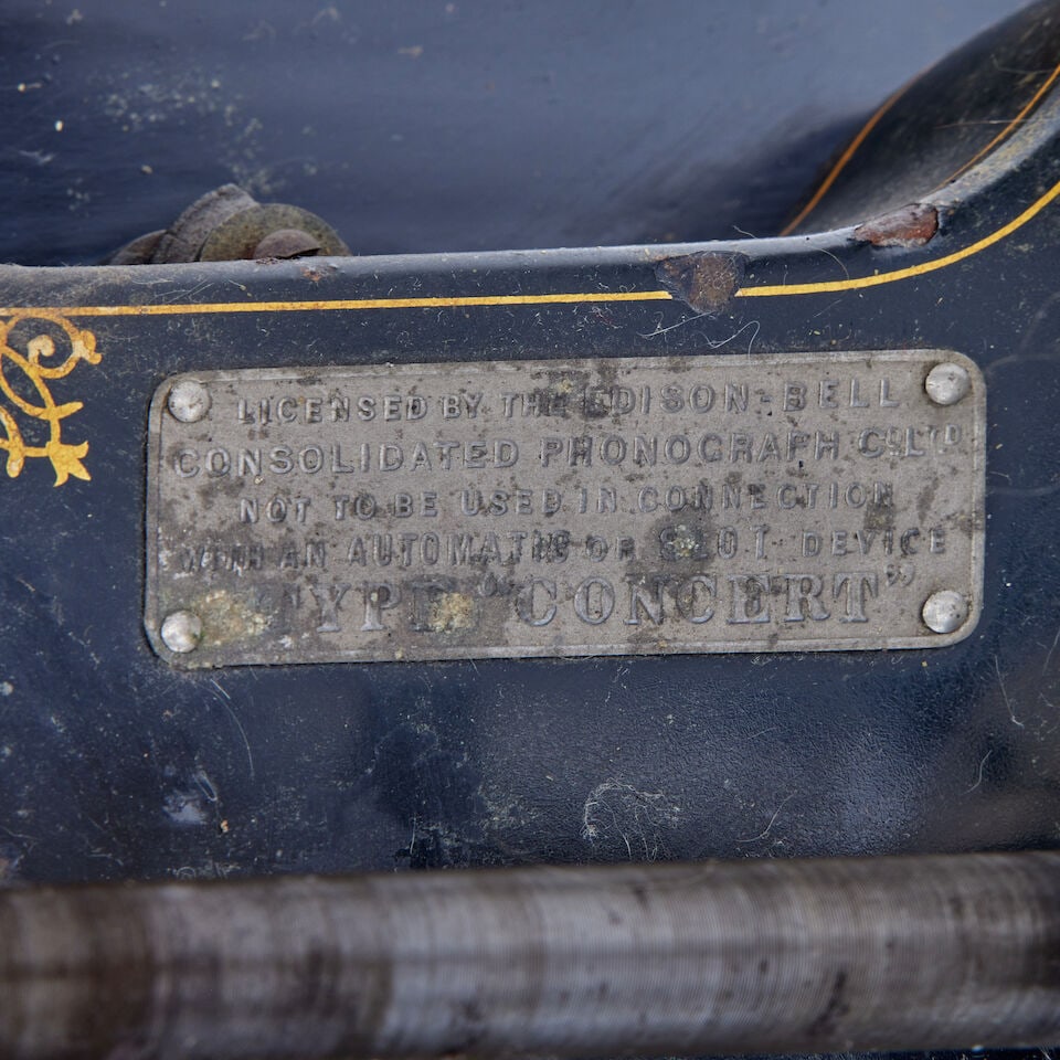 An Edison 'Concert' Phonograph circa 1899 - 3
