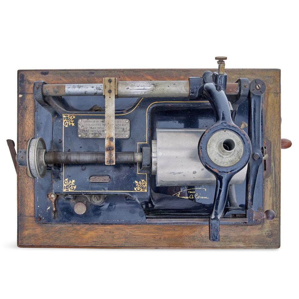 An Edison 'Concert' Phonograph circa 1899 - 4