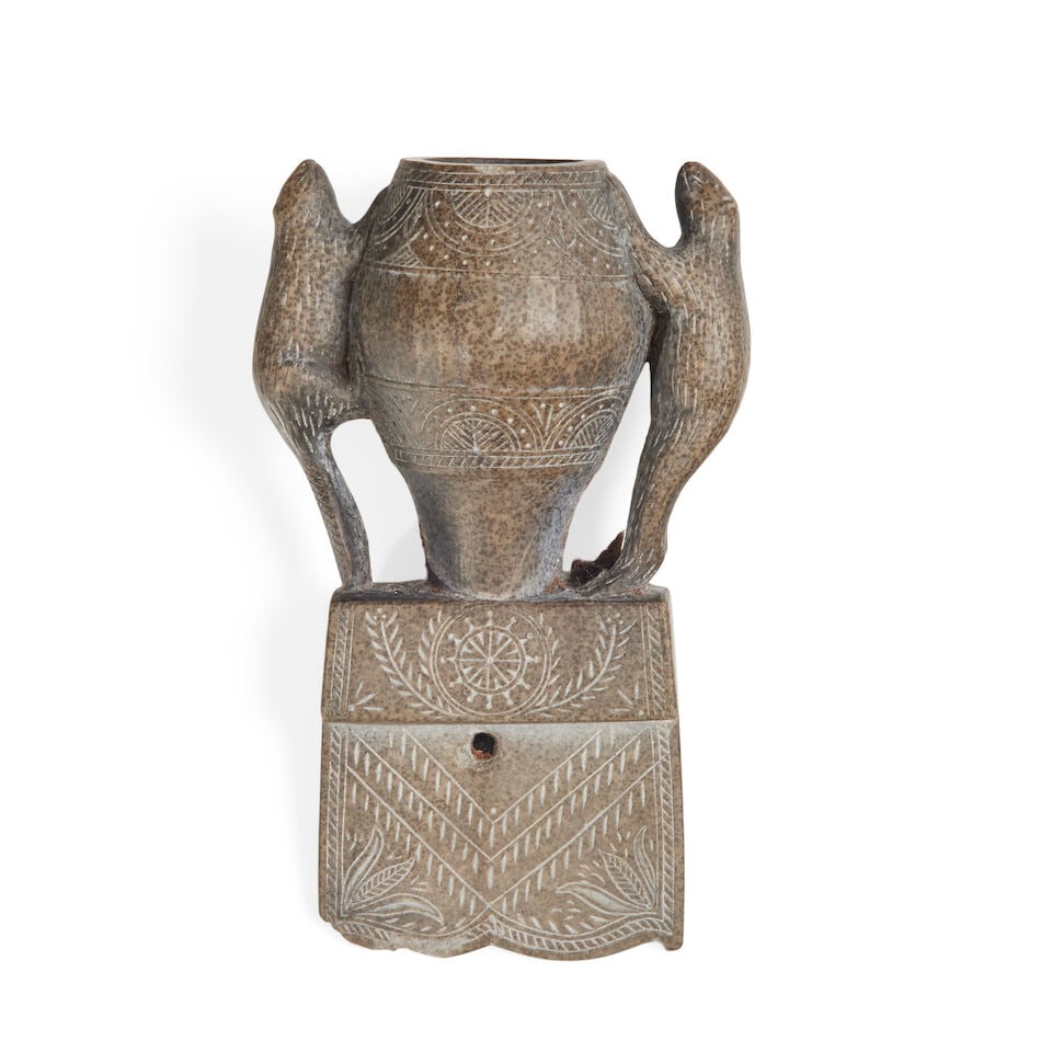 A Mi'kmaq Native North America stone pipe, probably 19th century (1 of 2)