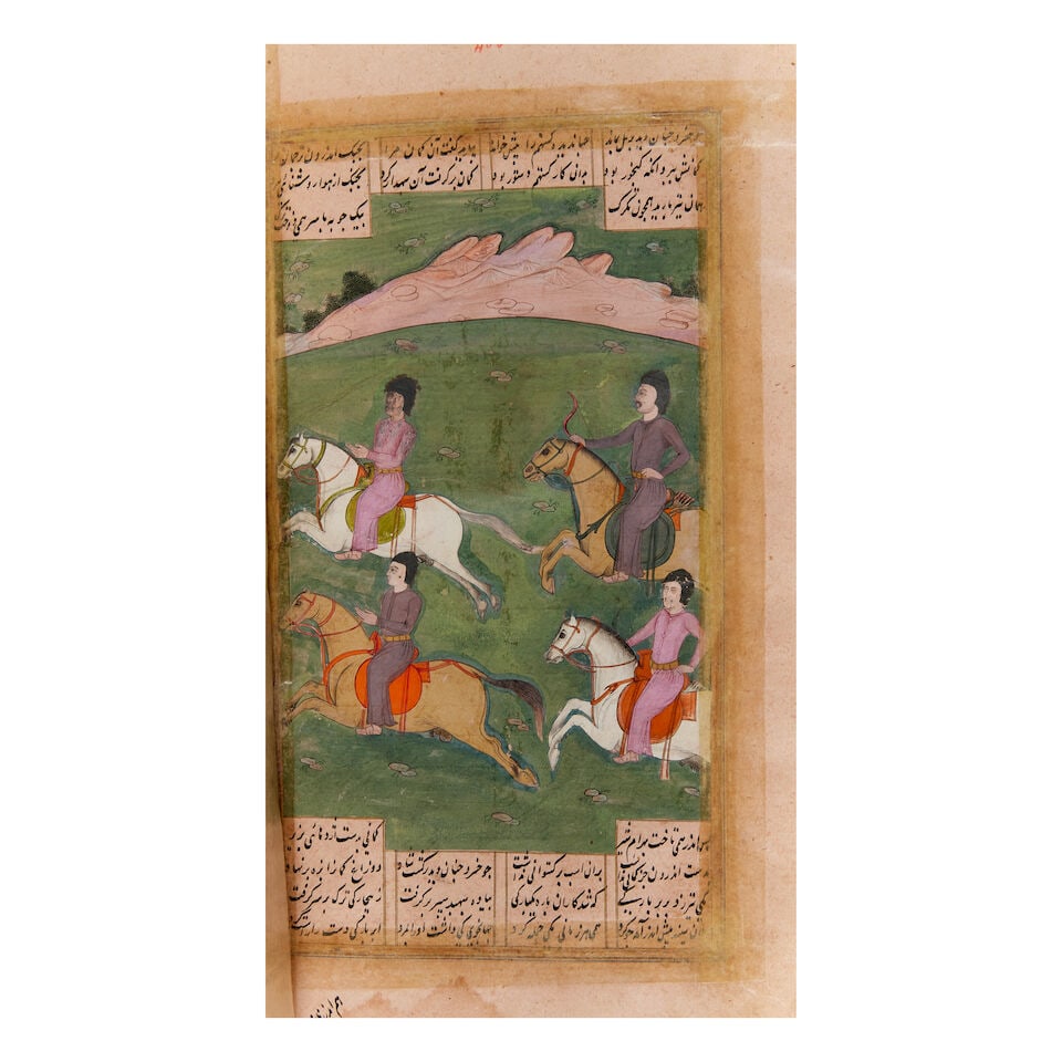 Firdausi, Shahnama, the Book of Kings, with 12 illustrations North India, 18th-19th Century - 7