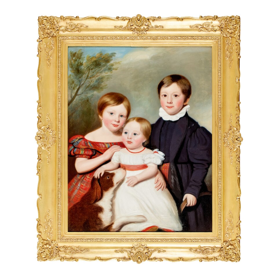 F. Burgess (British, 19th Century) The Macpherson Children - 3
