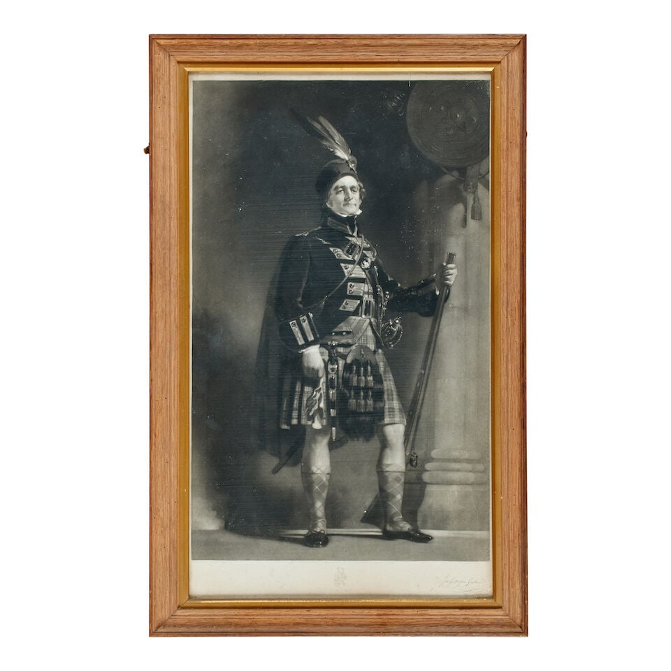 After Sir Thomas Lawrence Portrait of Thomas Graeme, Lordon Lynedoch, 7th Laird of Balgowan engr... - 10