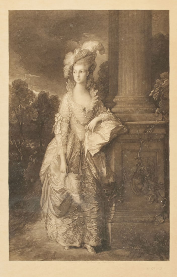 After Sir Thomas Lawrence Portrait of Thomas Graeme, Lordon Lynedoch, 7th Laird of Balgowan engr... - 5