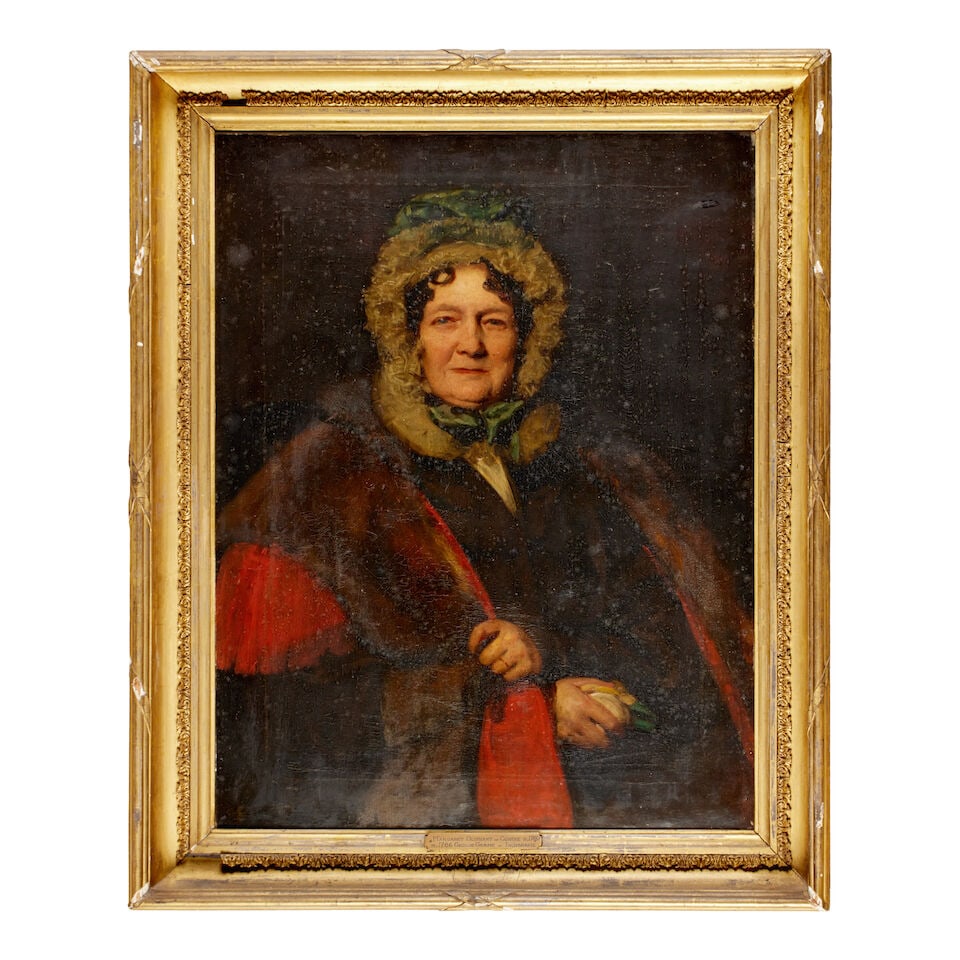 Scottish School (19th Century) Portrait of Margaret Oliphant of Condie (b.1760), married George ... - 3